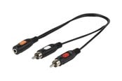 Lydkabel - Vivanco 46/05 01 - audio cable - 20 cm - 4008928460438