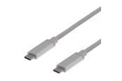 USB - Deltaco USBC-1361 - USB-C cable - 24 pin USB-C to 24 pin USB-C - 50 cm - USBC-1361