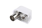 Antennekabler - Vivanco Angled 90° Antenna Connector Coax plug - 4008928480085