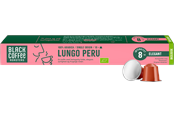 Kaffe & Espresso - Black Coffe Roasters Lungo Peru Organic - 10 Capsules - 20218950