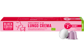 Kaffe & Espresso - Black Coffe Roasters Lungo Crema Organic - 10 Capsules - 20219030
