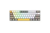 Tastatur - REDRAGON K530-YL&WT&GY-RGB-PRO Draconic Pro keyboard - Gamingtastatur - Engelsk (USA) - Hvit - K530-YL-WT-GY-RGB-PRO