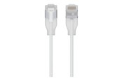 Nettverkskabel - Ubiquiti UniFi patch cable - 12 cm - white - Hvit - 0.1m - UACC-Cable-Patch-EL-C6A-12M-W