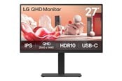 Skjerm - 27" LG 27BA75QB-B - 2560x1440 (QHD) - 100Hz - IPS - 65W USB-C - KVM switch - 27BA75QB-B.AEU