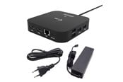 Dokkingstasjon - I-Tec C31DUALHDMIDPD100 USB-C Dual HDMI Docking Station with Power Delivery 100W + Universal Charger 100W - C31DUALHDMIDPD100