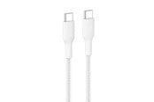 USB - Belkin USB-C to USB-C 240W 2.0 - Braided PCR - 1m - White - CAB025HQ1MWH