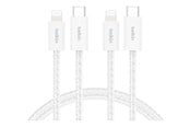 USB - Belkin BoostCharge Lightning cable - 1.5 m - BBD011HQ05WH2PK