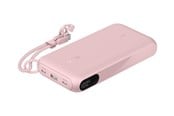 Nødlader - Belkin BoostCharge power bank - with display - 2 x USB-C USB - 20 Watt Nødlader - 20000 mAh - BPB028HQPK