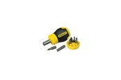 Håndverktøy - Stanley Screwdriver with Interchangeable Multibit + Bits - S/66-357-0