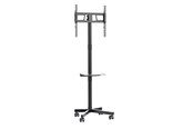 Veggmontering, AV-braketter & AV-møbler - Gembird TV floor stand with caster wheels 32"" - 55" - Max 25 kg - recommended for 55" - TVS-55T-03