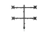 Skjermholder - Gembird Adjustable desk 4-display mounting arm - MA-D4-01