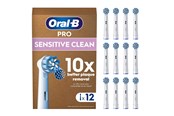 Elektrisk tannbørste - Oral-B Børstehoder Sensitive Clean&Care - 12 pcs Letterbox - 8006540859933