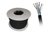 Nettverkskabel - A-LAN Technologie ALANTEC bulk cable - 305 m - black - Svart - 305m - KIF6OUTS305
