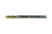 Stikksag - Makita B-53 - jig saw blade - for wood plastic chipboard plywood laminate hardwood veneered wood melamine faced chipboard (MFC) laminated wood - 5 pieces - B-10986