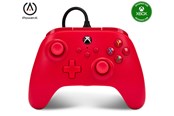 Spill - Tilbehør - PowerA Wired Controller for Xbox Series X|S - Red - Wired Controller - Microsoft Xbox One - 1519366-01