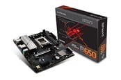 Hovedkort - Sapphire B650M-E Hovedkort - AMD B650 - AMD AM5 socket - DDR5 RAM - Micro-ATX - 52112-04-40G