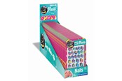 Kreative leker - Clementoni Crazy Chic Press & Go Nails - Pop - 18895
