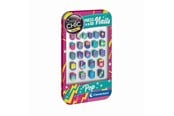 Kreative leker - Clementoni Crazy Chic Press & Go Nails - Pop - 18895
