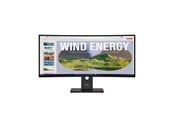 Skjerm - 34" Lenovo ThinkVision T34WD-40 - 3440x1440 (UWQHD) - 120Hz - VA - 100W USB-C - 64AEGAT1SE