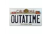 Reklameartikler - FaNaTtik - Back To The Future Replica Number Plate Tin Sign - 5060662464034
