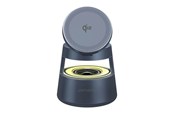 Mobil - Adaptere og ladere - 4smarts Qi2 Charging Station Aura Sound - Grey - 541327