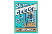 Dekorasjon - Asp-Holmblad Juletrelys hvite - 1349
