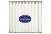 Dekorasjon - Asp-Holmblad Kronelys hvitt - 63040