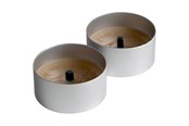 Dekorasjon - Asp-Holmblad Hagebluss i metallboks - 67204