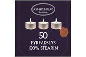 Dekorasjon - Asp-Holmblad Telyslys Stearin 6t. - 68722