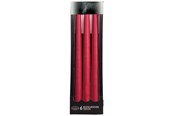 Dekorasjon - Asp-Holmblad Selvslukkende stearinlys Deep Red - 70601