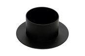 Dekorasjon - Asp-Holmblad Metalllysestake i svart - 71567