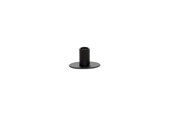 Dekorasjon - Asp-Holmblad Metalllysestake i svart - 71573