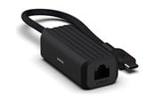 Nettverksadapter - Unisynk USB-C to Network Adapter - Black - 10379