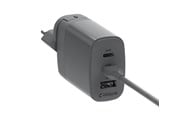 Mobil - Adaptere og ladere - Unisynk 3 Port Global Multi-Charger Kit - 65W - Grey - 10461