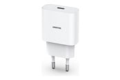 Mobil - Adaptere og ladere - Unisynk USB-C Wall Charger PD 20W - White - 10389