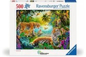 Puslespill - Ravensburger Tigers in the Oasis 500p - 12001384