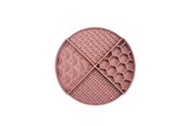 Hund - Nordic Paws - Lickmat Round - Red - 21x21cm - 700024101271