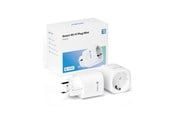 Smarthus - Meross Matter Smart Plug with Enery Monitor (2-Pack) - MSS315MAKIT-EU
