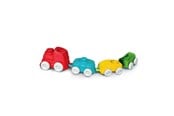 Babyleker - Clementoni Baby - Clemmy Sensory Train with Soft Blocks 12pcs. - 17961
