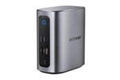 Dokkingstasjon - BlitzWolf BW-TH15 17-in-1 Docking Station 2xHD DP 4xC 3xUSB 3.0 USB 3.1 C 3.2 C PD RJ45 Micro SD SD 3.5mm Audio - BW-TH15