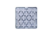 Hund - Nordic Paws - Lickmat Flower - Grey - 20x20cm - 700024101242