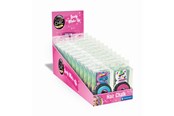 Kreative leker - Clementoni Crazy Chic Hair Chalk Unicorn Pink/Blue - 18888