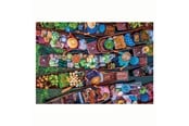Puslespill - Clementoni Puzzle Floating Thai Market 1000pcs. Gulv - 39882
