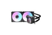 Prosessor-kjøler - Darkflash DV240S CPU Water Cooler - Black - CPU Vannkjøling - Max 30 dBA - DV240S BLACK