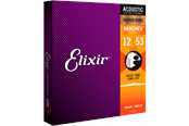 Musikkinstrumenter & DJ-utstyr - Elixir Strings 16052 - Fosforbronse - akustiske strenger - Nanoweb - Light (12-53) - CEL 16052