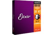 Musikkinstrumenter & DJ-utstyr - Elixir Strings 16002 - Fosforbronse - akustiske strenger - Nanoweb - Extra Custom Light (10-47) - CEL 16002