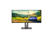 Skjerm - 34" Lenovo ThinkVision P34WD-40 - 3440x1440 (UWQHD) - 120Hz - IPS - KVM switch - 64ADZAT1EU