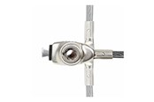 Kabinett tilbehør (kjølepasta mv.) - StarTech.com Slim Lock Noble Wedge Slot Compatible 6.6ft Locking Cable - security cable lock - anti-theft - TAA Compliant - SNBLK-LAPTOP-LOCK