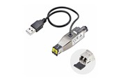 Repeater, forsterkere, bridges og transceivere - StarTech.com Gigabit Fiber to RJ45 Ethernet Media Converter Micro Mini - fibre media converter - 1GbE - TAA Compliant - D01ML55U-FIBER-MEDIA