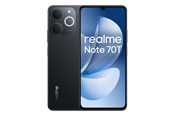 Mobiltelefoner - realme Note 70T 128GB/4GB - Obsidian Black - 631011006475